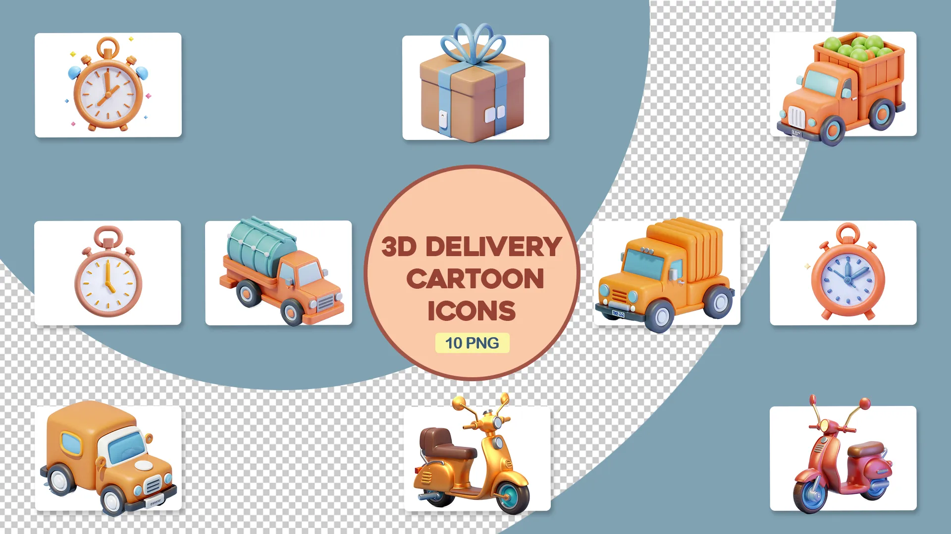 Best Speedy Transport 3D Design Pack image